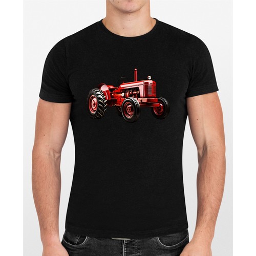 Old school farm - farm, tractor