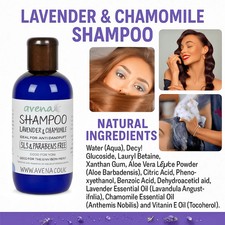 Lavender & Chamomile Shampoo – Natural Anti-Dandruff Hair Cleanser – Han