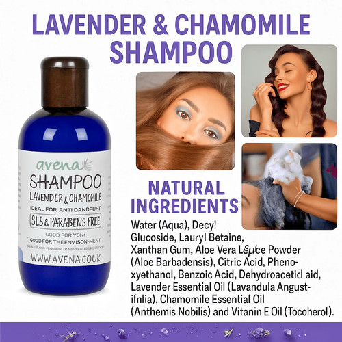 Lavender chamomile shampoo - lavender,