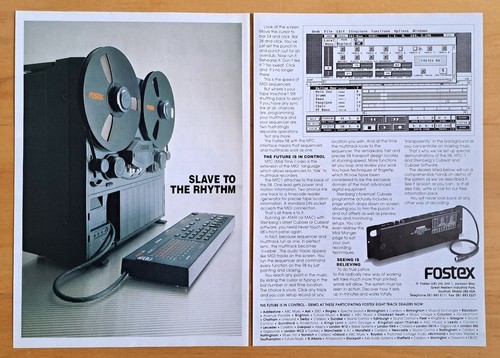 Fostex multi track reel to - multi,