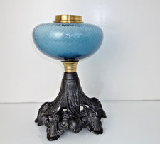 VICTORIAN GOTHIC CAST IRON OIL