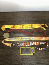 MERLIN PASS LANYARDS BUNDLE LEGOLAND SEALIFE PREMIUM PASS