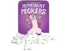 Peppermint peckers tin - tin, fun