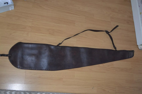 Vintage faux leather - leather, shotgun