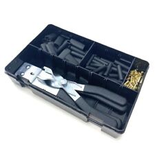 Lucas Style 4.7mm Brass Bullet Connector Kit With Crimping & Insertion Tool