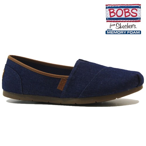 Skechers ladies plimsolls bobs - skechers,