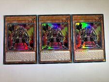 3 x Gen the Diamond Tiger MP24-EN247 Ultra Rare 1st Edition Playset