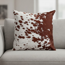 Genuine Cowhide Cushion Cover