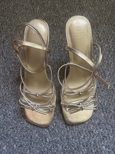 Gold next heels size - gold,