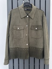 Zara Women’s Khaki Faux