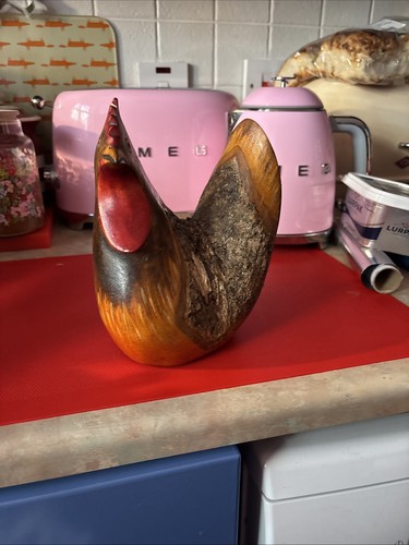 Cute wooden hen - cute,
