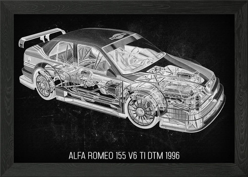 Alfa romeo 155 dtm 1 - alfa, v6