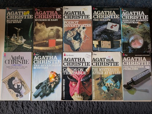 Job lot agatha christie pan - christie,