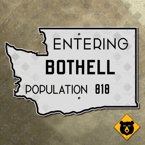 Entering bothell washington - entering,