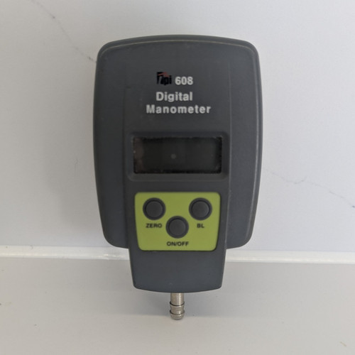 Tpi 608 digital manometer air - digital,