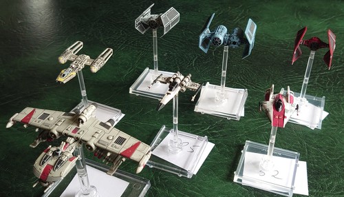 Ffg wing miniatures - miniatures, rebel