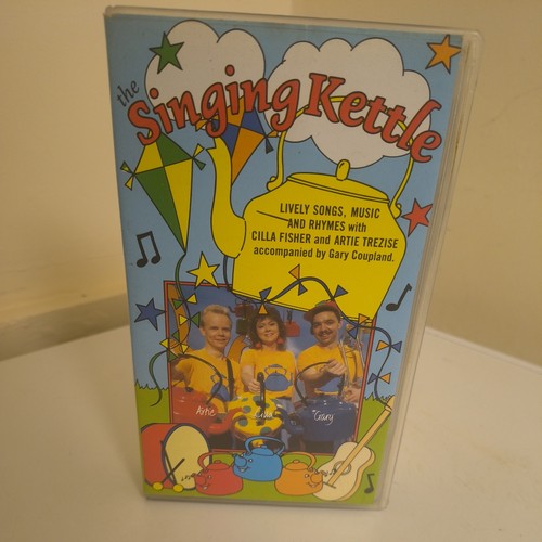 Vintage singing kettle vhs - vintage,