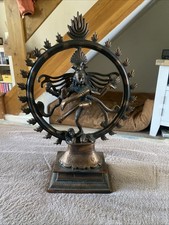 Bronze Indian Dancing Shiva Nataraja Figure 36cm Tall
