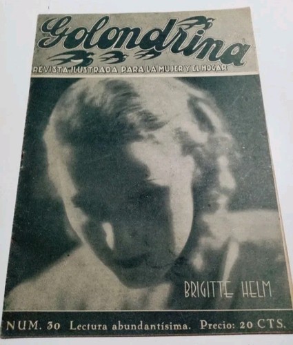 Brigitte helm 1936 rare - brigitte,