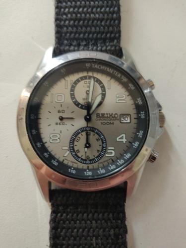 Seiko chronograph tachymeter - chronograph,