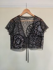 Autograph Black Sequinned