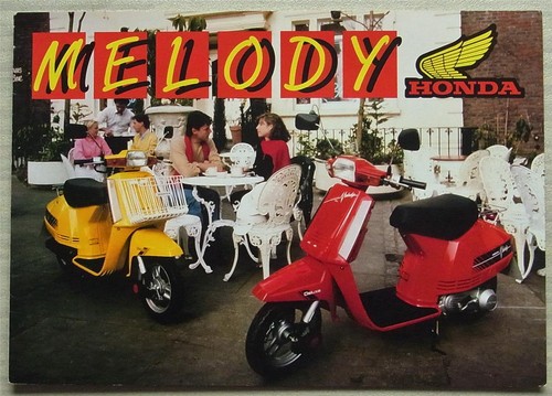 Honda melody deluxe scooter - honda,
