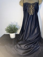 BEAUTIFUL VTG NYLON NEGLIGEE/ NIGHTDRESS SIZE M