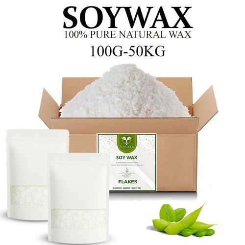 Soy wax flakes 5kg 10kg - soy, 100%
