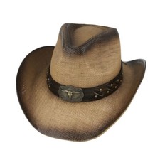 Summer Straw Cowboy Hat 100%