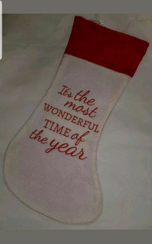 Luxury white red embroidered