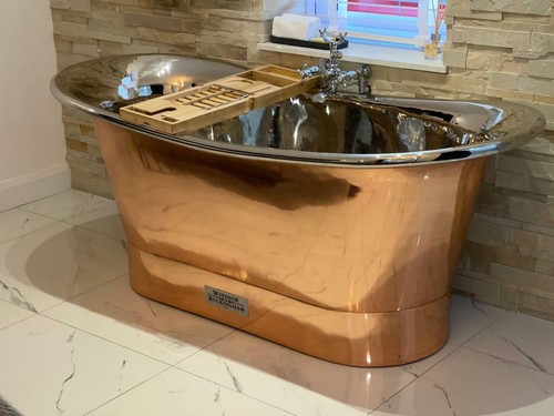 Copper bathtub 1700 the ship - copper, ship"