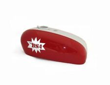 BSA A65-25ph Spitfire Hornet Red White Petrol Fuel Tank A65ha