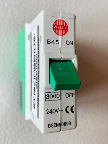 Wylex 45a type push plug - type, push/plug-in
