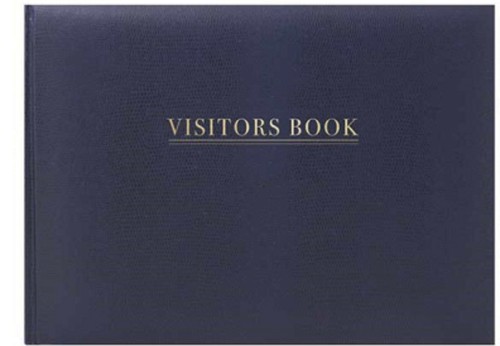 Visitors book for - book,