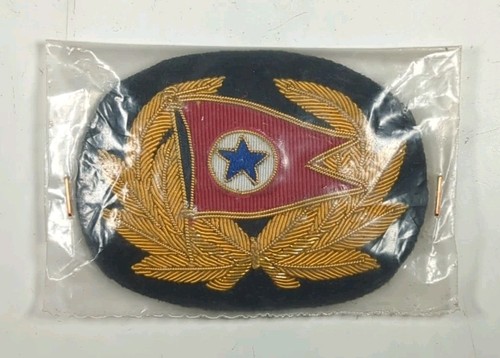 Blue star line cap badge - star,