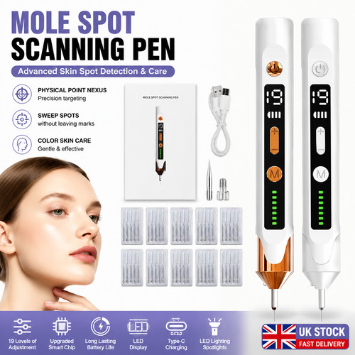 Laser plasma pen skin - tag, mole