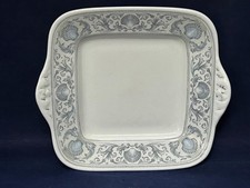 WEDGWOOD DOLPHINS SQUARE 2 HANDLED SERVING PLATE VERY GOOD CONDITION