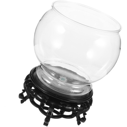 Large plastic fish bowl - large,