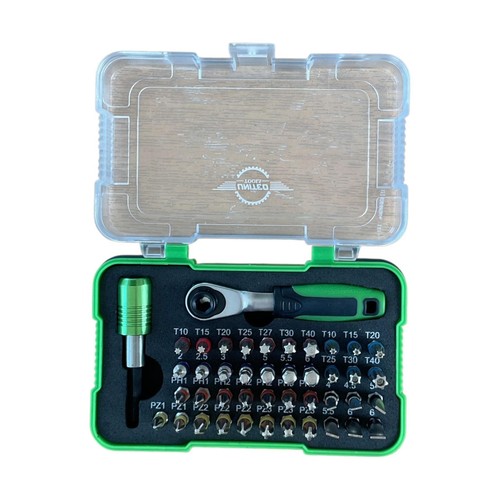 43pc mini ratchet bit set - 43pc, torx