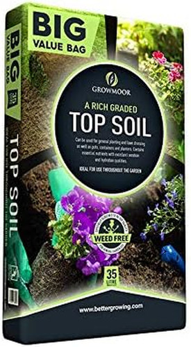 35l growmoor top soil - soil, multi