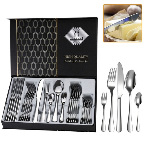 30x cutlery dinner set solid - dinner,