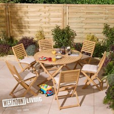 NEW HARDWOOD FOLDING GARDEN 7