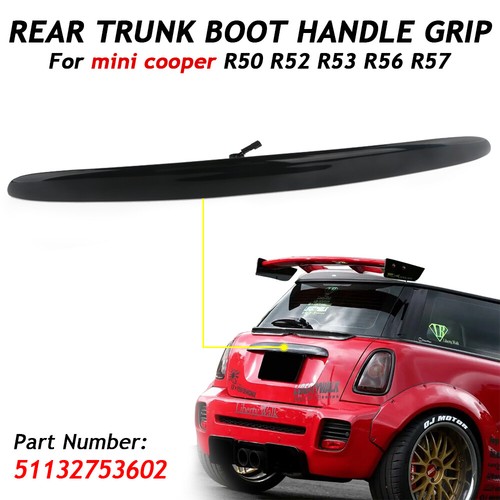 Rear trunk boot handle - trunk, grip