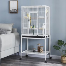 Large Bird Cages Parrot Cage rolling Wide Flight Cage for Budgie Parakeet Conure