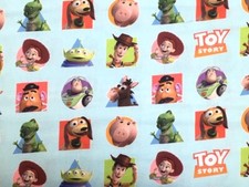Little Johnny Disney© Toy Story 100% Cotton 60" wide by the half metre