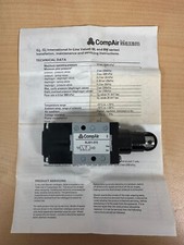Compair Maxam 8L301-372 Solenoid Valve Inline Pneumatic Air Valve 10 Bar Max