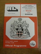 14/03/1979 Rugby League