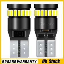 2x T10 501 Led Car Side