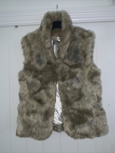 Wallis faux fur brown cream - wallis,