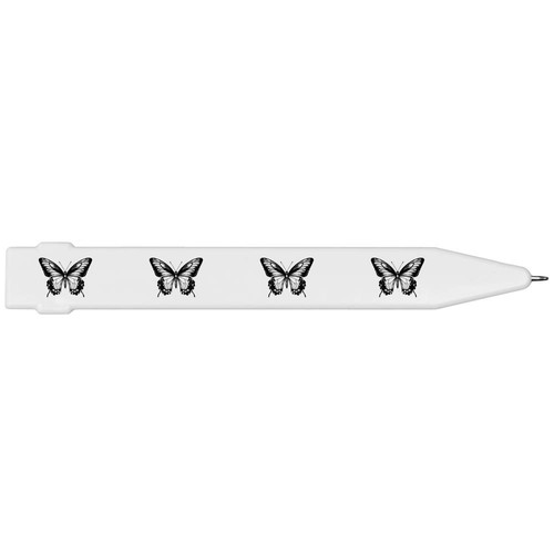 Open winged butterfly flat - 'open, butterfly'